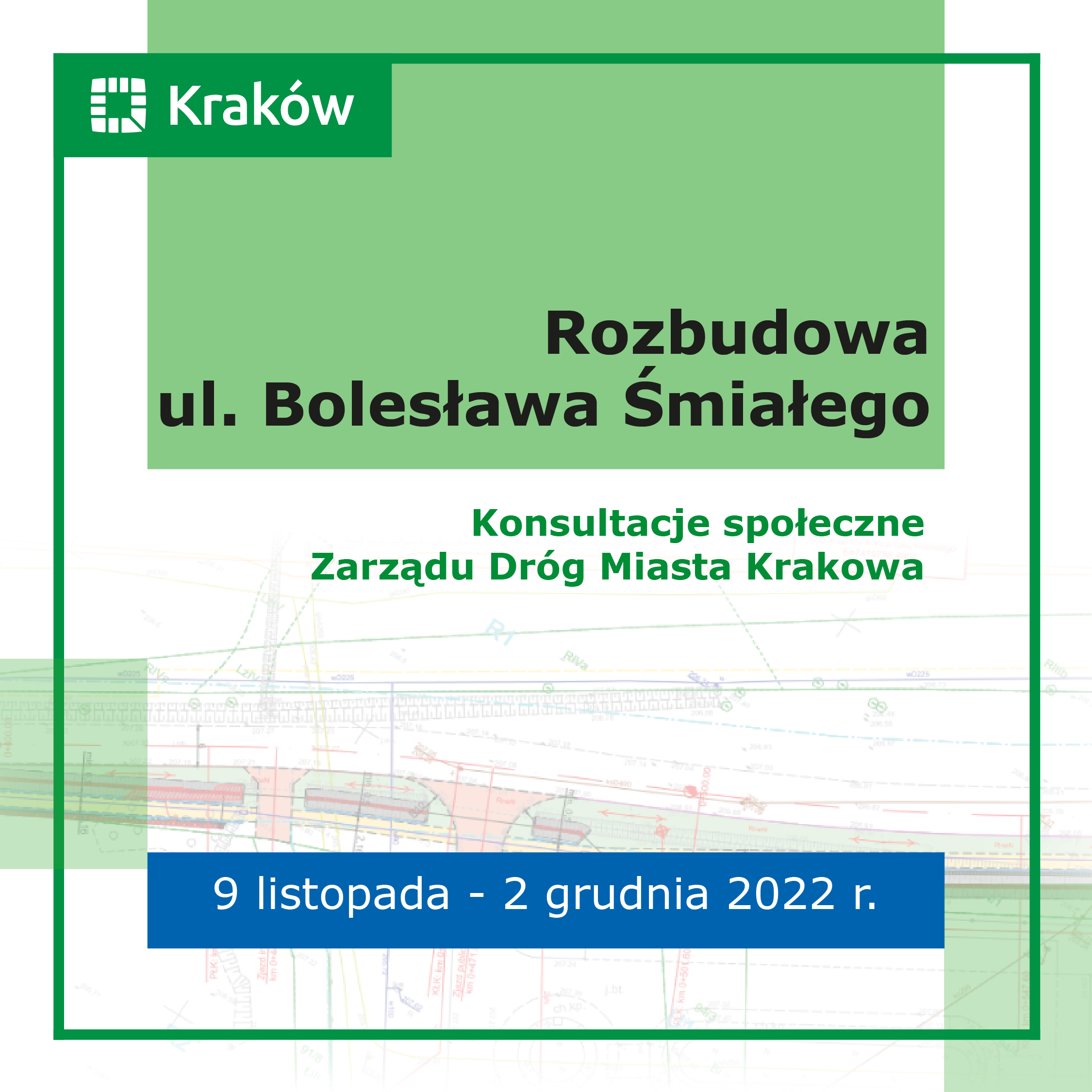 Powstaje koncepcja rozbudowy ul. Bolesława Śmiałego – zapowiedź konsultacji