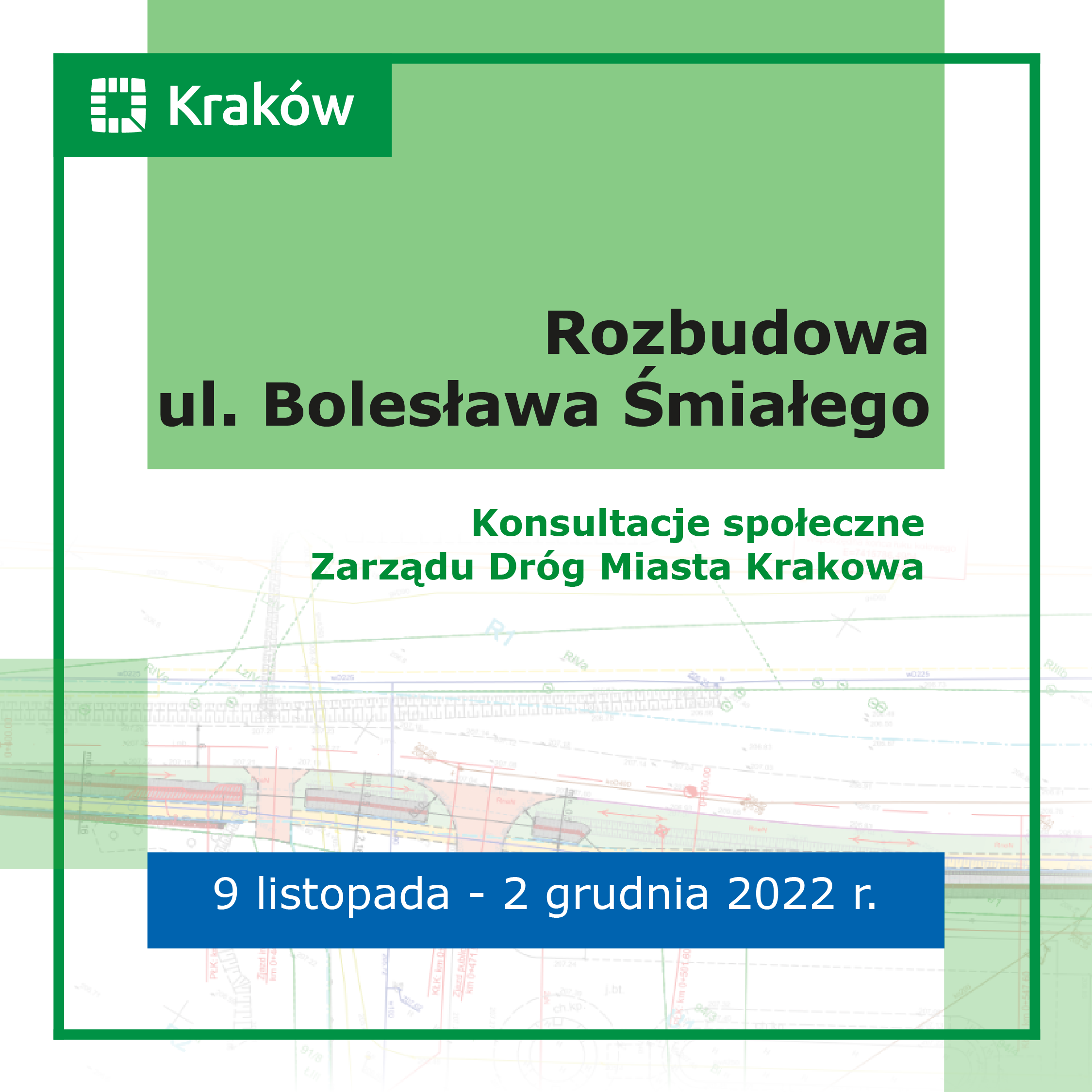 Start konsultacji dot. rozbudowy ul. Bolesława Śmiałego